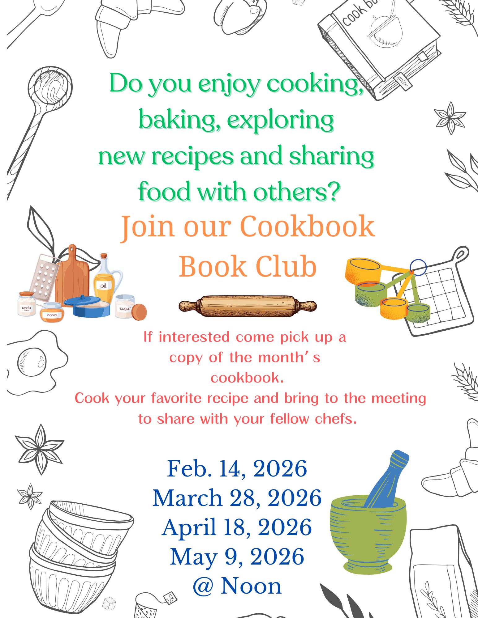 260120 cookbook book group feb. mar. apr. may