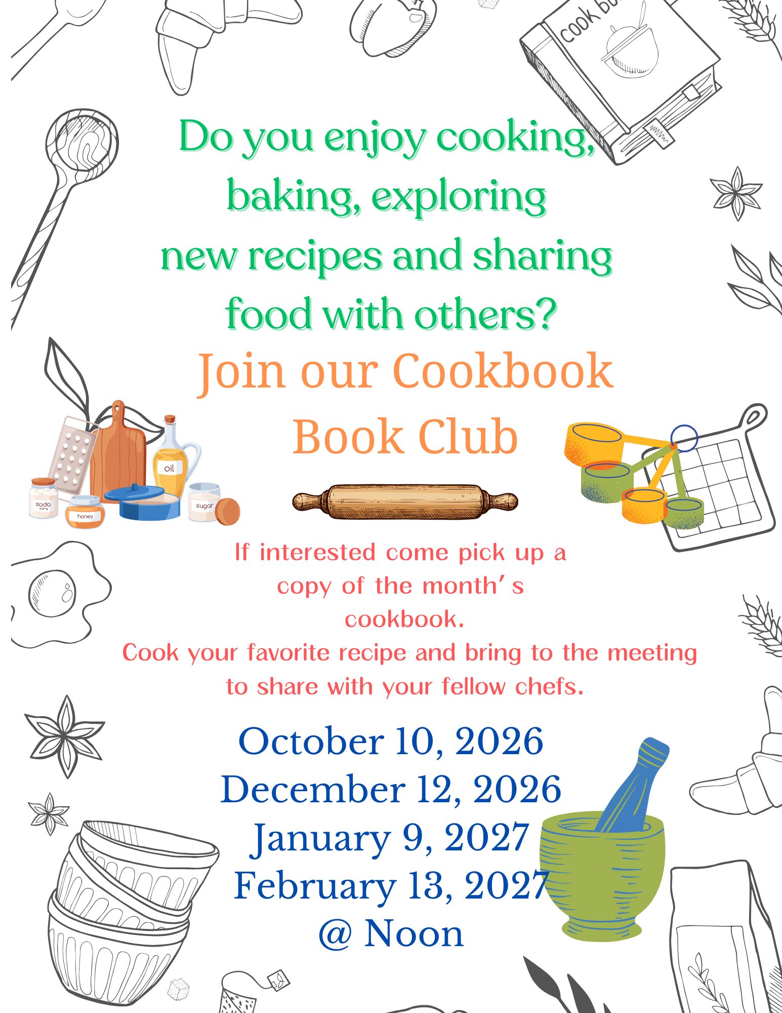 do you enjoy cooking, exploring new cookbooks and sharing food with others (2)