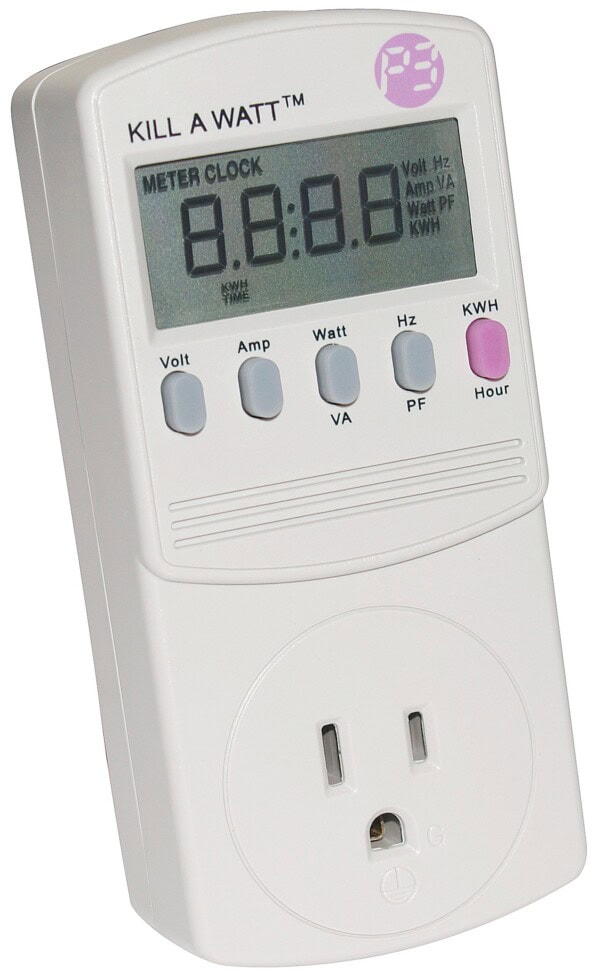 kill a watt energy monitor