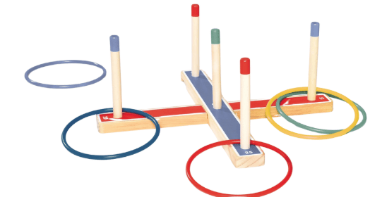 Wooden Ring Toss Game